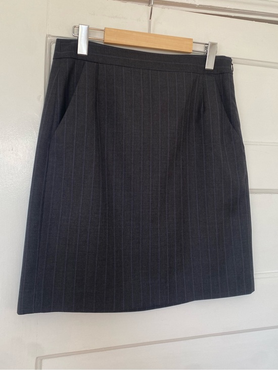 Theory Dresses & Skirts - Theory Ginang fine wool pinstripe skirt
